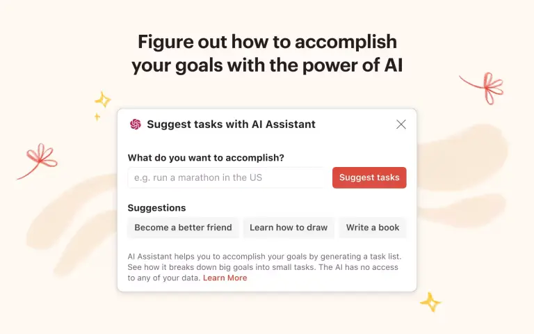 Todoist AI Assistant Features