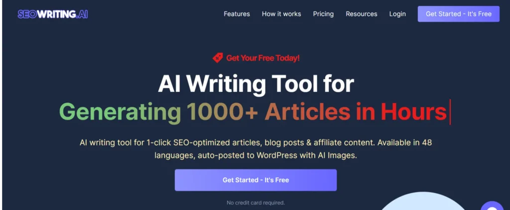 SEOWriting AI Overview