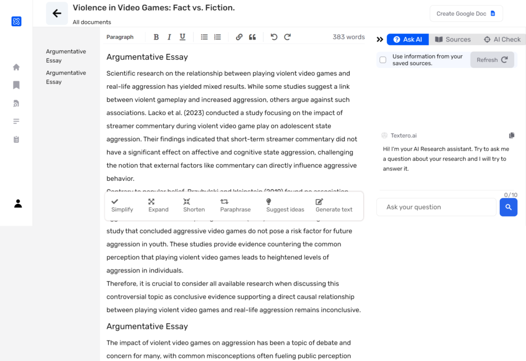 Textero.ai Overview