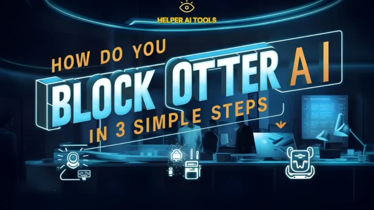 How Do You Block Otter AI