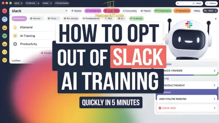 How to opt out of Slack AI training with a step-by-step guide.